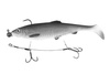 .Dozbrojki SAVAGE GEAR CARBON49 DOUBLE STINGER #3/0 15CM 23KG 2szt. Do gum 26-30cm