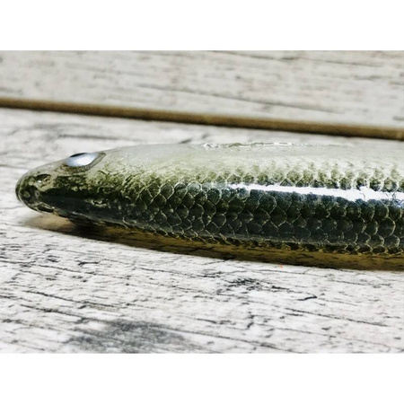 Guma SEWRO CUSTOM BAIT Ukleja 16cm Zielony Kopyto Pomarańcz