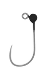Główki jigowe wolframowe Mikado M-Craft - 1.53g - 5mm/6 - Czarna - 3szt.
