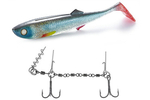 Zestaw guma Mikado SICARIO 18cm/ SHINY FRY + Dozbrojka Mikado Evo Stinger XL