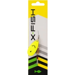 Obrotówka X-Fish Stark №4 / 9.5g / Nikel UV lime