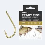 Haczyki z przyponem BKK Sode GD | #12 | Ø 0.12mm | 70cm