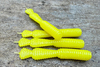Guma Great Fish GF2 Leech 6cm | Yellow -Krewetkowy - 10 szt.