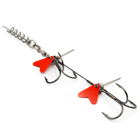 Dozbrojka Vis Vangen pod czeburaszkę do przynęt 13-15cm | 2 kotwice