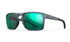 Okulary Wiley X Founder Captivate | Polarized Green Mirror | Matte Graphite Frame