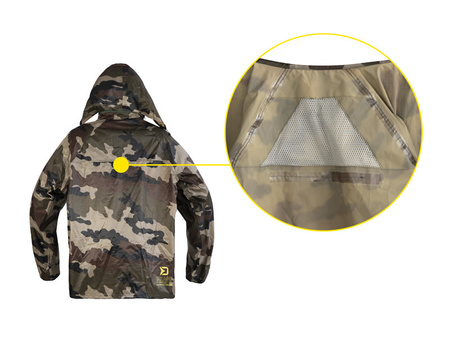 Wodoodporny dwuczęściowy kombinezon Delphin PROOF / rozmiar XXL