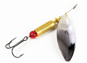 Obrotówka POLSPING Łyska nr 2 9g, Nikiel