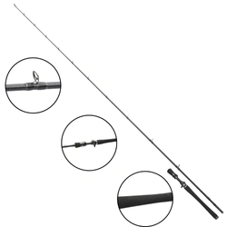 Wędka Castingowa W3 LIVECAST-T 3RD 6'8"/203CM MH 30-80G 2SEC
