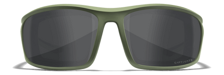 Okulary Wiley X Gravity Captivate | Smoke Grey | Matte Utility Green Frame