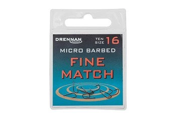 Haczyki Drennan Fine Match rozm. 18