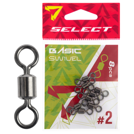 Krętliki Select Basic Swivel #2 | op. 8 szt.