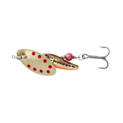 Obrotówka Savage Gear Sticklebait Spinner #1 | Dirty Silver Red