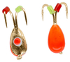Żuczek podlodowy Mikado Ice Bug 4mm - wolfram - Pomarańczowo-złoty