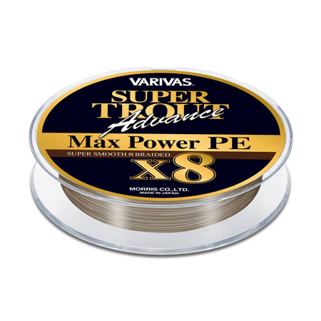 Plecionka Varivas Trout Advance Max Power X8 1.0 PE | 20.2 lb | 150m