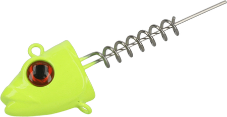 Główka z wkrętką Mikado Jaws Vertical - 90g - Fluo - 2szt.
