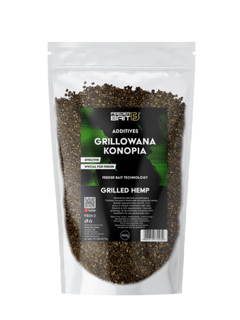 Dodatek do zanęt Feeder Bait 400g | Grillowana Konopia