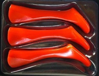 Headbanger Shad zapasowe ogonki 16cm Red