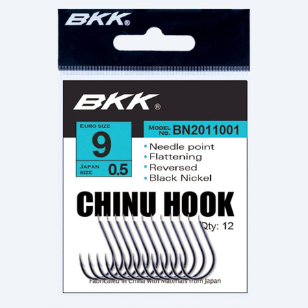 Haczyki BKK Chinu Diamond | #1 | 8 szt.