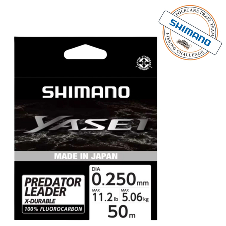 Fluorocarbon Shimano Yasei Predator | 0.40mm | 11.93kg | 50m | Grey