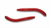 Przynęta Libra Lures Fatty D'Worm 6.5cm | 021 - red | ser | 10 szt.