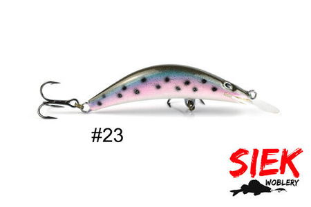 Wobler Siek Banan 7cm - pływający - 23