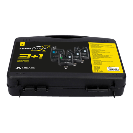 Sygnalizatory brań Mikado TERRITORY TX SET karpiowe (zestaw 3+1)