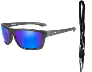 .Okulary Wiley X - KINGPIN Polarized Blue Mirror