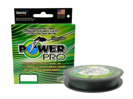 Plecionka Power Pro 0.19mm | 13kg | 135m | Zielona