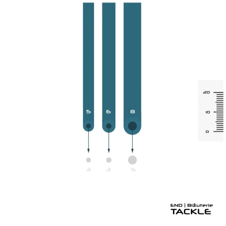 Tuleje ochronne VAGNNER Hook Tube 5 / 5mm / 1m