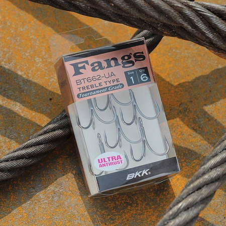 Kotwice BKK Fangs-62 UA | #8 | 8 szt.