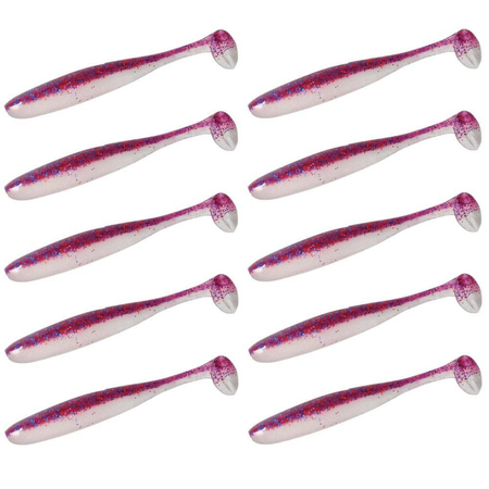 Guma Keitech Easy Shiner 3" | 7,6cm |  LT#34 Cosmos/ Pearl Belly | 10 szt.