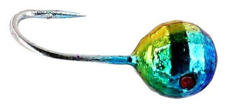 Mormyszka wolframowa Mikado Disco 3mm (Rainbow)
