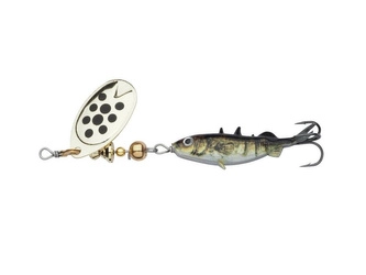 .Obrotówka Abu Garcia Fast Atack Stickle Spinner 4.5cm | Natural Stickle