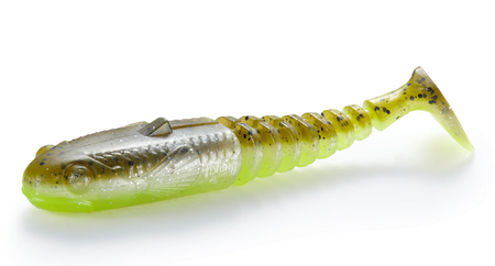 Guma Savage Gear Gobster Shad 11,5cm | Green Pearl Yellow