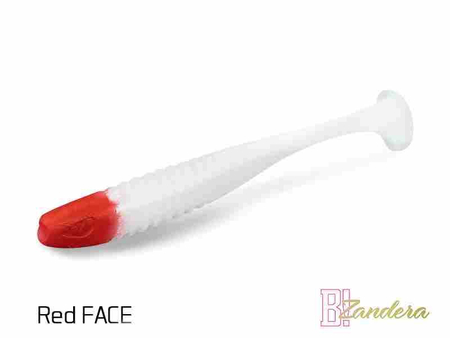 Guma DELPHIN Zandera UVs 10cm- Red Face op 5szt