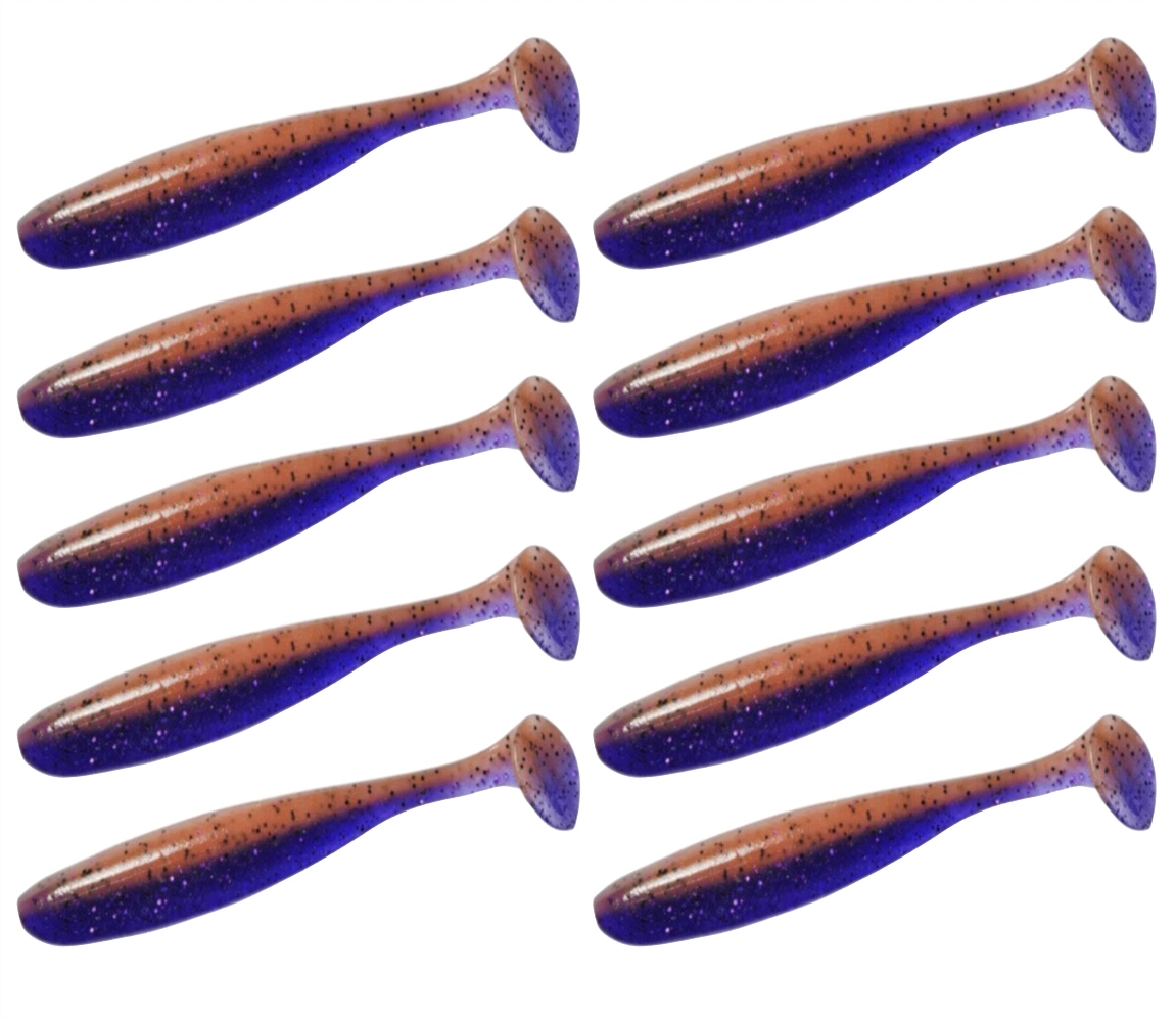 Keitech Easy Shiner 3"/7,6 cm LT#43 Purple Jerry - 10szt.