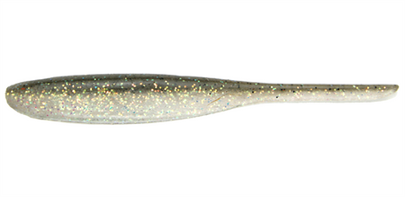 Guma Keitech Shad Impact 4" | 10,2cm | #410 Crystal Shad | 8 szt.