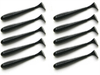 Guma Keitech Swing Impact 3" | 7,2cm | #001 Black | 10 szt.