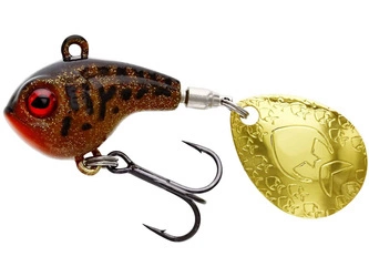 Wirujący ogonek Westin DropBite Spin Tail Jig 2,6cm - 8g - Motoroil Burbot