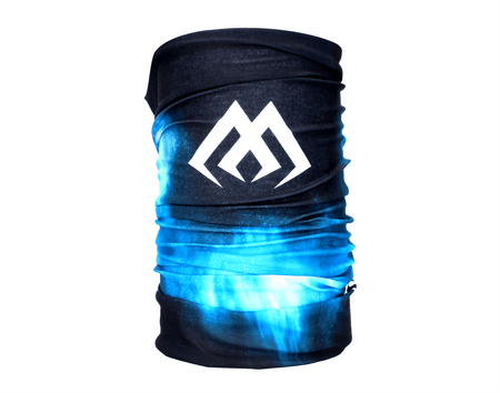 .Komin Mikado NECK WARMER 006 - NIEBIESKI