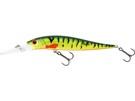 .Wobler Westin Jerkbite MR 9cm | Firetiger Flash | neutralny
