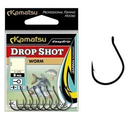 Haczyki Kamatsu K-336 Drop Shot Worm - 1/0 - 8 szt.