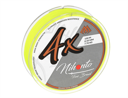 Plecionka Mikado Nihonto Fine Braid 0,06mm| fluo | 150m