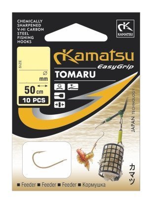 Haczyk Kamatsu Tomaru 5214 roz. 4 z przyponem 0,18mm