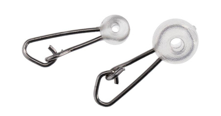 Agrafki z koralikiem Mikado roz L | 8szt.