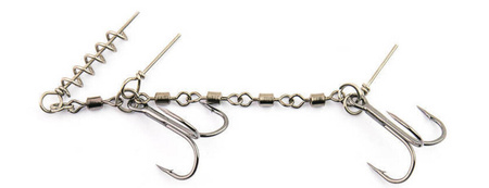 Zestaw Guma Westin Ricky the Roach ST 18cm | Redlight - 1szt + Dozbrojka Vis Vangen