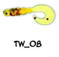 Przynęta Bratko Baits Twister 1.5cm - 08 - 10szt.