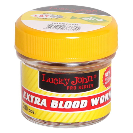 Sztuczna ochotka Lucky John Extra Bloodworm | 200 szt.