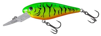 Wobler Salmo Rattlin’ Executor SDR 7cm | Clear Green Tiger | pływający