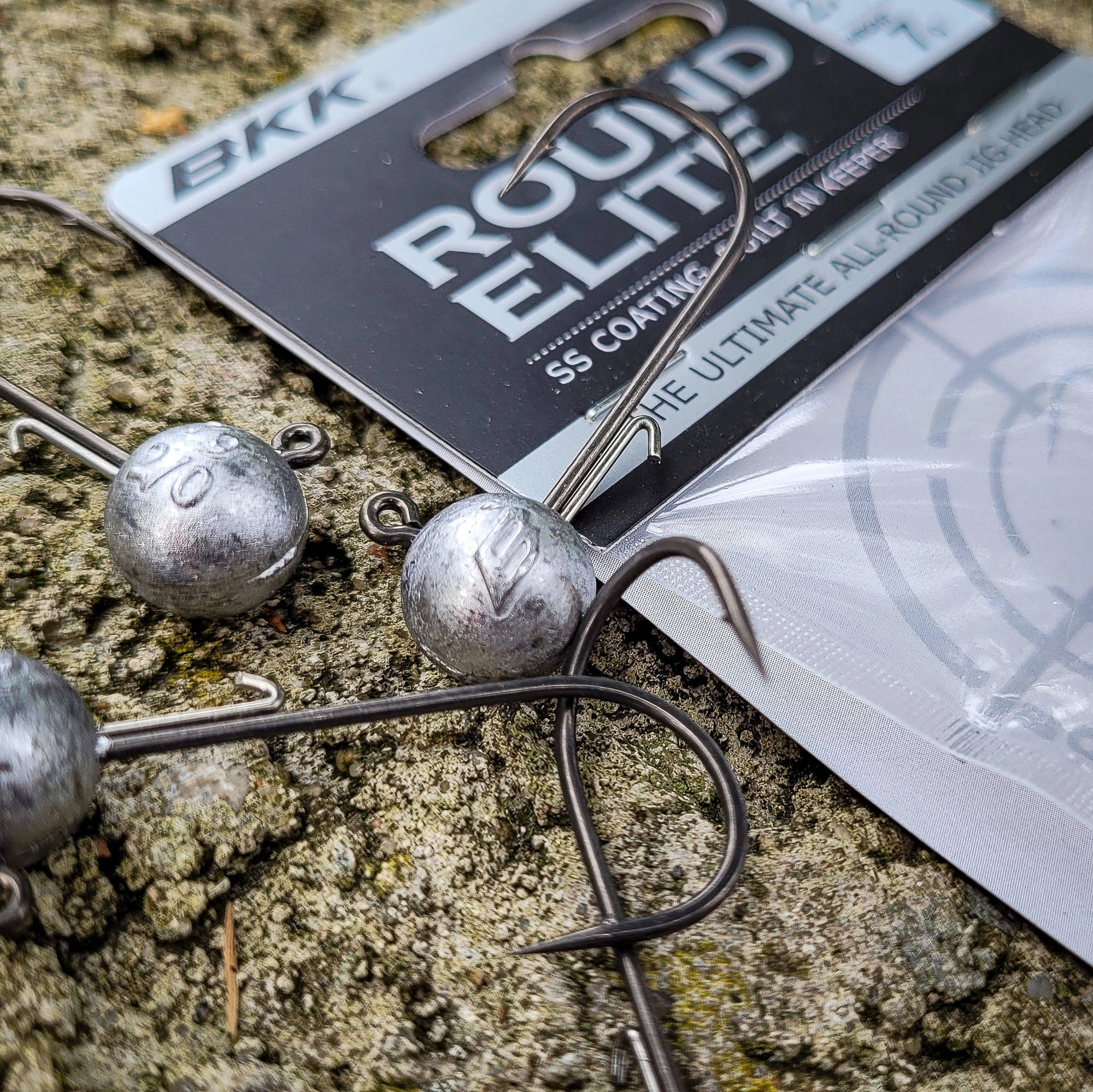 Główki jigowe BKK Round Elite Classic Bait Keeper | 7g |3/0# | 3 szt.